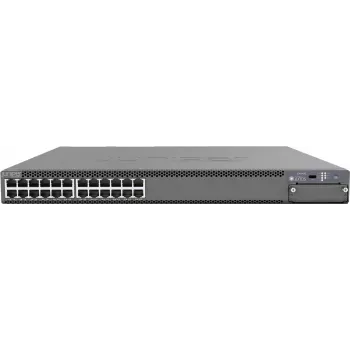 Juniper 24x1G pordiga kommutaator 4x25G ja 2x100G üleslinkide/stackimisega. MACsec AES256 (EX4400-24T)