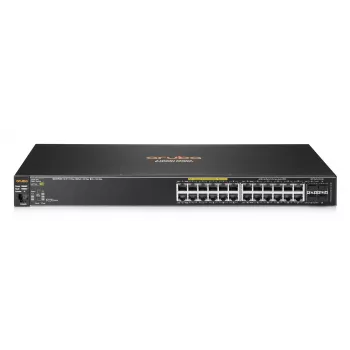 HPE - Aruba seeria - kommutaator - 2530-24G-PoE+ - hallatav - 24 x 10/100/1000 (PoE+) + 4 x Gigabit SFP - lauaarvuti, riiulile paigaldatav, seinale kinnitatav - PoE+