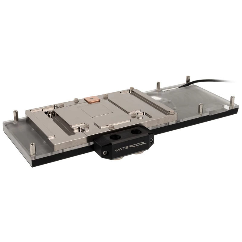 Watercool Heatkiller V for RTX 3080/3090 EVGA XC3, ARGB - Nikkel + akrüül, must
