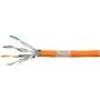 LogiLink Professional - Kaabel rullis - 500 m - 7,5 mm - SFTP, PiMF - Cat.7 Toorkaal - Halogeenivaba, robustne - oranž