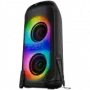 Kõlar SVEN PS-1050, must (200W, TWS, Bluetooth, FM, USB, microSD, LED-ekraan, 7200mAh)