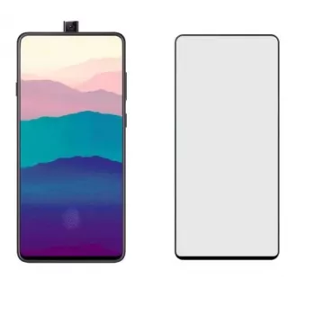 Tellur karastatud klaasist ekraanikaitse Samsung Galaxy A90 2.5D täisliim must