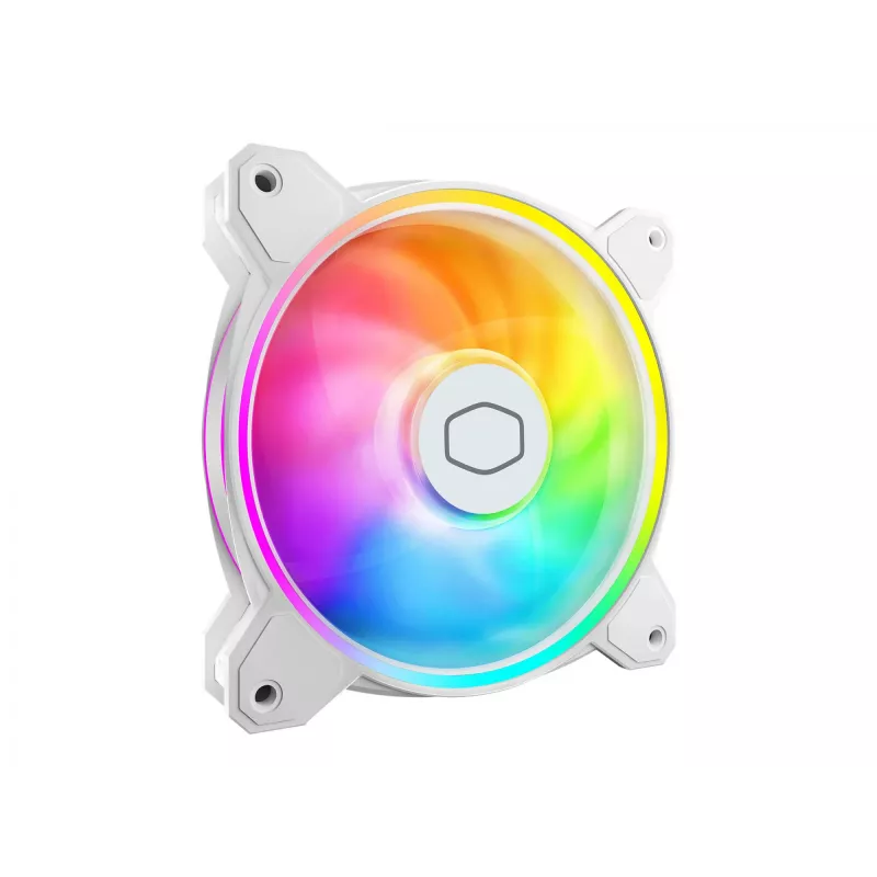 Cooler Master MasterFan MF120 Halo2 White Edition 120mm ARGB korpusetuuleti