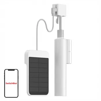 SwitchBot Blind Tilt valge nutikas ribikalde reguleerimismootor W2701600, horisontaal-/vertikaalribidele, akutoitel