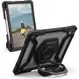 UAG Urban Armor Gear Plasma Handstrap, Kickstand & Screen Protection Case | Apple iPad 10,9 (2022) | läbipaistev/must | OEM | 124470B14340 (124470B14340)