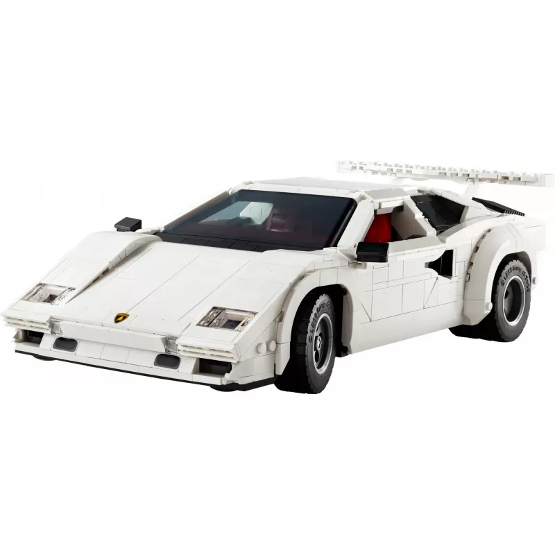 LEGO Icons ehituskomplekt Lamborghini Countach 5000 Quattrovalvole 10337 — eksponeerimismudel, 1506 tükki, 340×90×160 mm