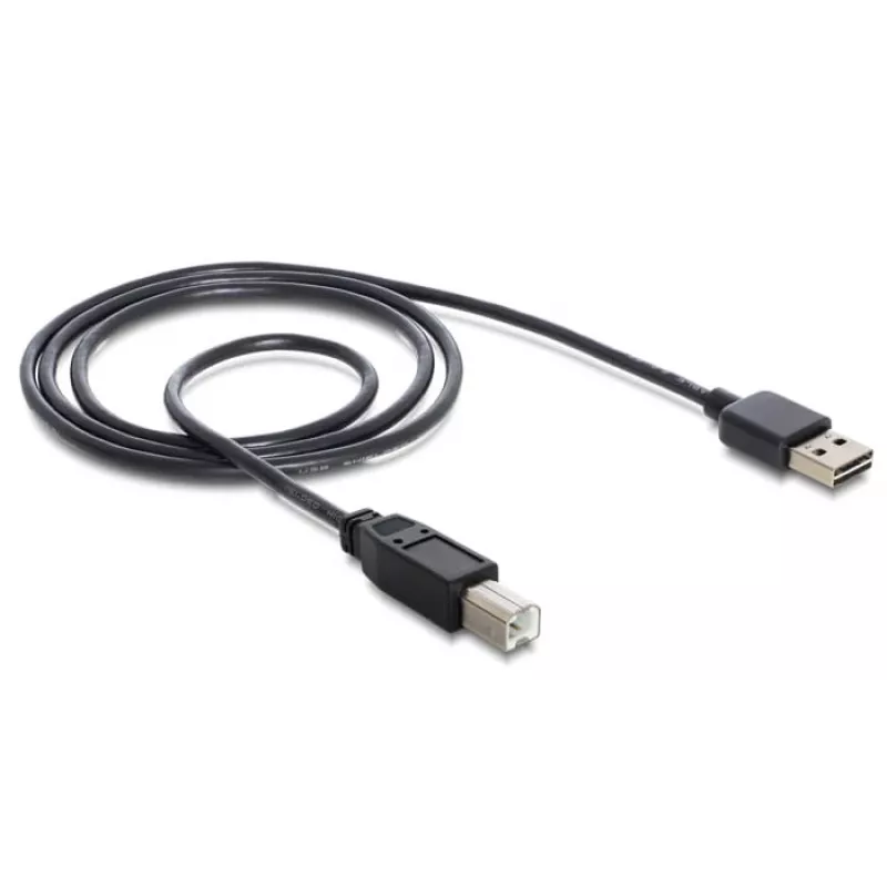 USB-kaabel DeLOCK 1m USB 2.0 A - B m/m Must