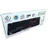 Mehaaniline täissuuruses mänguklaviatuur Rebeltec Full size game keyboard SHARK