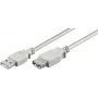 MicroConnect - USB-pikenduskaabel - USB (M) USB-le (W) - 5 m