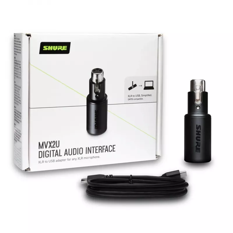 Shure MVX2U - digitaalne heliliides