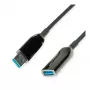 ROLINE USB3.2 Gen1 Akt. AOC-kaabel ST/ST 10m - Kaabel - Digitaalne/Andmed - 10 m (12.04.1075)