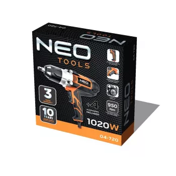 NEO tools 04-720 akukruvikeeraja/löökkruvikeeraja