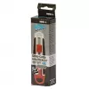 Utility knife WEDO 78 830 with snap-off blade, ergonomic handle, 1 pc, Must/red/silver