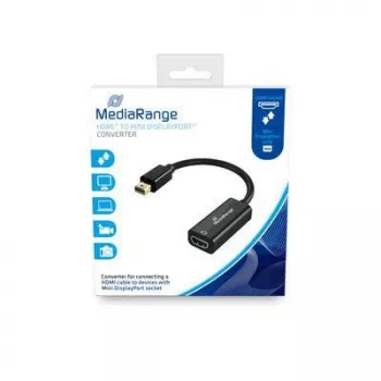 Video kaabliadapter MediaRange MRCS176 0,15 m mini DisplayPort HDMI must