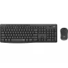 Logitech MK295 Silent - klaviatuuri ja hiire komplekt - juhtmevaba - 2,4 GHz - grafiit - Ungari paigutusega