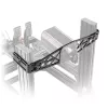 Kinnitusklamber Asetek SimSports Steel Must 135x535x168mm