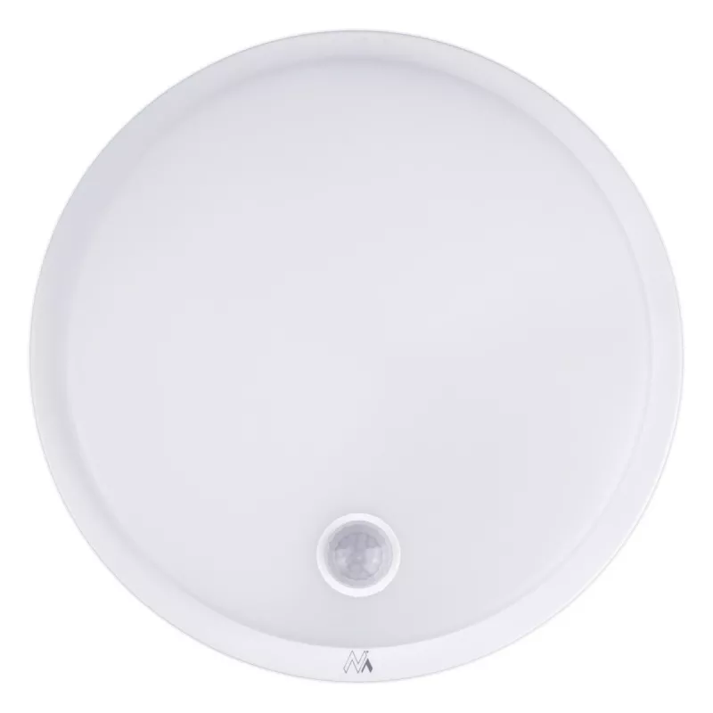 PIR-anduriga LED-lamp MACLEAN MCE525 W — väljas kasutatav liikumisanduriga LED-valgusti
