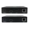 Eaton Tripp Lite Series DisplayPort-HDMI üle Cat6 pikenduskomplekt KVM-toega, 4K 60Hz, 4:4:4, USB, PoC, HDCP 2.2, kuni 230 jalga, TAA - Video/Heli laiendus, HDMI, Di