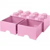 LEGO Brick Drawer 8 roosa, panipaun roosa