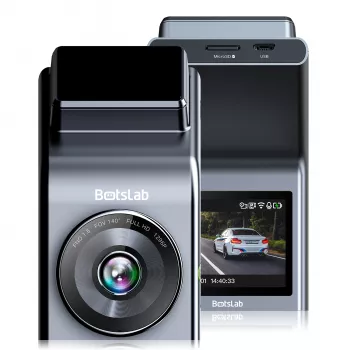 Botslab G300H Pro Dash Cam, 1296p, GPS