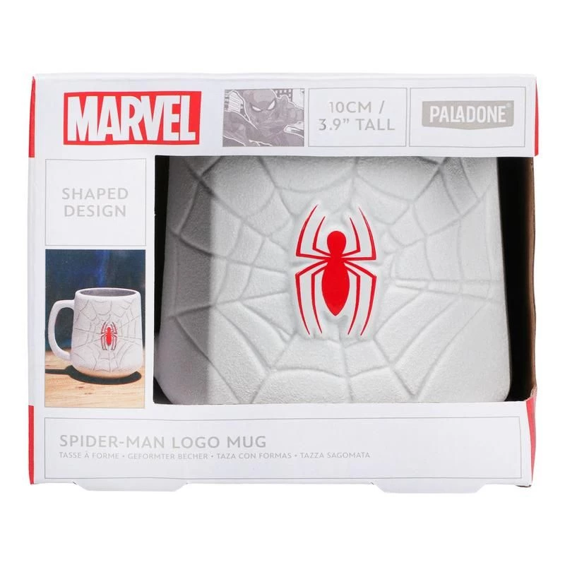 Kruus Paladone Spiderman Vormitud Kruus Hall 0,45 L, üksik, 127,6×97,4×100,5 mm