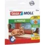 tihendusteibi komplekt E-profiil 2x 10 m x 9 mm 4 mm valge (05445-00500-00)