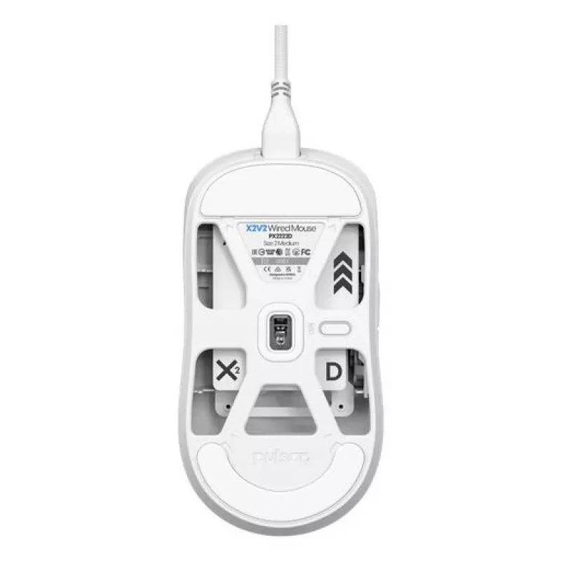 Optiline USB-hiir X2/MEDIUM valge PX2222D Pulsar
