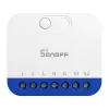 Smart mini Wi‑Fi dimmeri kontroller Sonoff MINI‑DIM — kompaktne seinasisene moodul LED-/valgustuse hämardamiseks, Matter-iga ühilduv