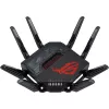 ASUS ROG Rapture GT-BE98 traadita ruuter 10 Gigabit Ethernet neljasagedusriba (2,4 GHz / 5 GHz-1 / 5 GHz-2 / 6 GHz) Must