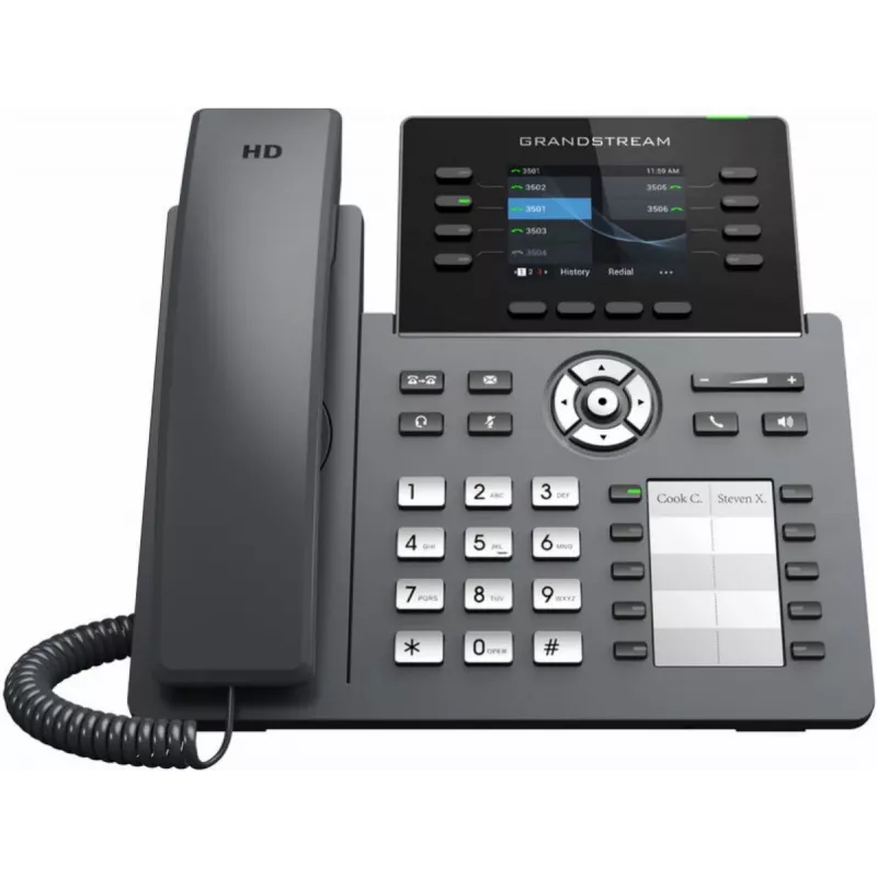 Grandstream GRP2634 IP-telefon, must