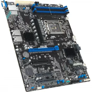 Serveri emaplaat ASUS P13R-E/10G-2T LGA 1700 ATX, Inteli kiibistik, DDR5 ECC UDIMM, 4x DIMM, 2x 10Gb RJ-45, 8x SATA III, 2x M.2