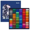 Pehmete pastellide komplekt Arrtx LC303762 — 72 värvi, kunstnike pehmed pastellipulgad