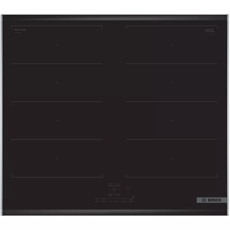 Bosch HEG578BB4 + NXX675CB5E toiduvalmistamisseade komplekt Tsoon-induktsioonpliit Elektriline