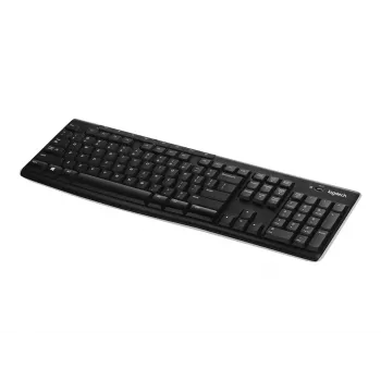 Logitech K270 juhtmeta klaviatuur Unifying vastuvõtjaga, must
