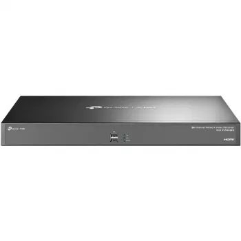 Võrgusalvesti TP-Link VIGI 64 kanaliga NVR, 64 kanaliga sisend, 4K 3840×2160, 16 kanaliga taasesitus, SATA HDD, 64 TB max, 2×LAN, USB-A