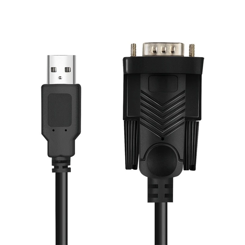 LogiLink AU0048A jadakaabel must 1,5 m USB A DB-9