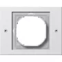 Electrical switch frame Gira TX_44 Valge, thermoplastik, 110×86 mm, tavatud kujundus