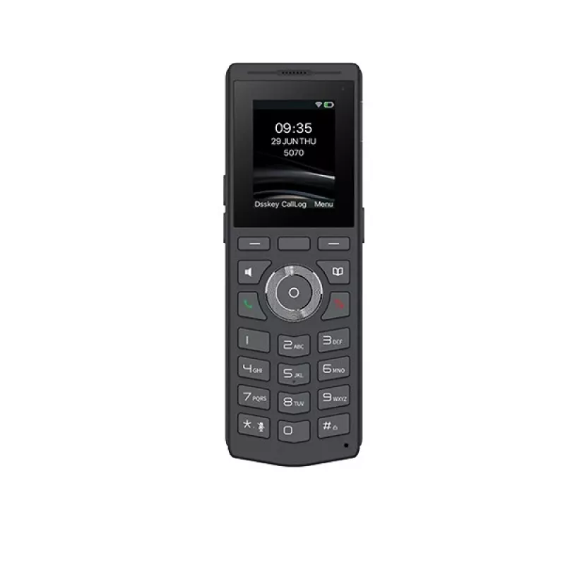 IP mobiiltelefon Fanvil W610W must 4 liini Wi-Fi