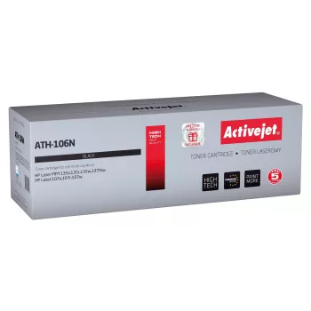 Activejet ATH-106N tooner (asendus HP 106A W1106A; Supreme; 1000 lehekülge; must)