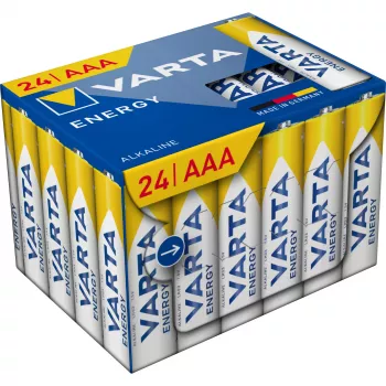 Alkaline Micro (AAA) Patareid Varta ENERGY Cube 24-pakend (MPN 4103229234)