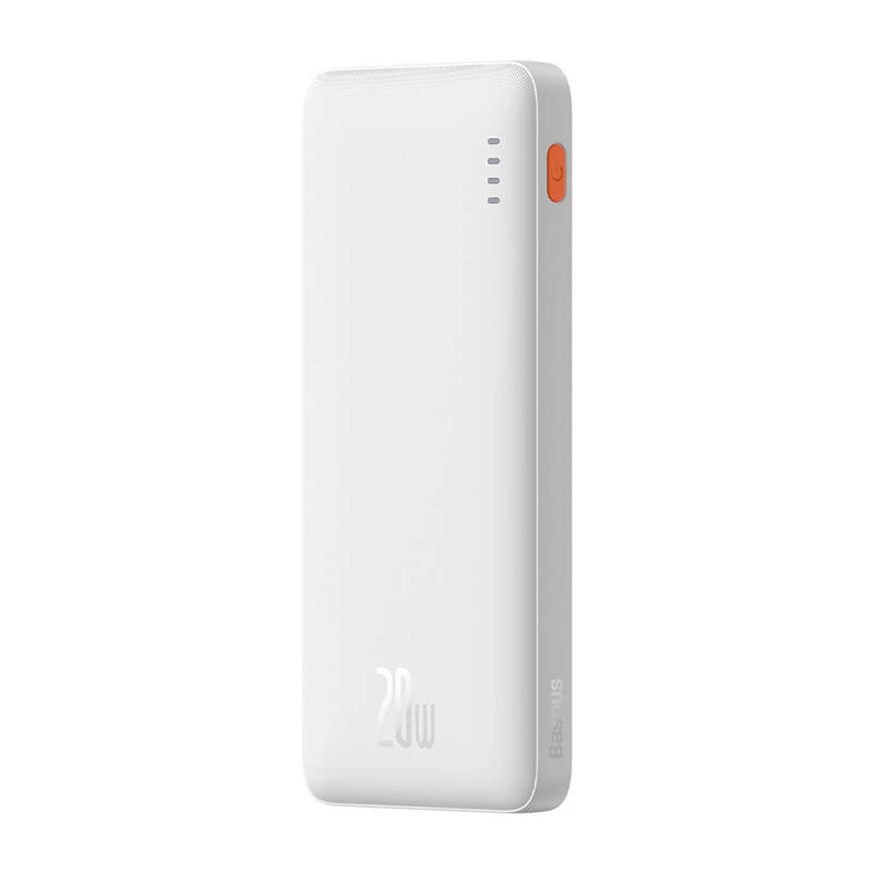Baseus Airpow Liitiumpolümeer-akupank 10000 mAh 20 W Valge