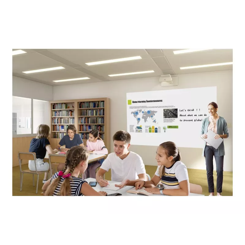 Epson EB-760W ülilühikese viskekaugusega projektor 4100 ANSI luumenit 3LCD 1080p (1920x1080) Valge
