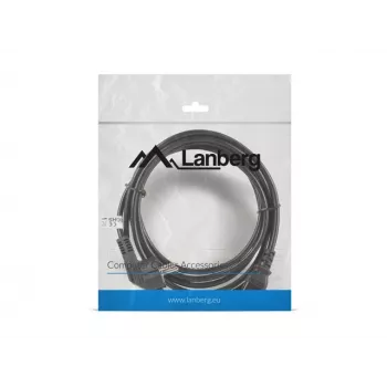 Lanberg CA-C13C-11CC-0030-BK Toitekaabel Must 3 M C13 ühendus CEE7/7 (CA-C13C-11CC-0030-BK)