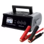 Akulaadija QOLTEC 52514 — 12V/24V, 25A, AGM/GEL/SLA akudele, LCD-ekraaniga