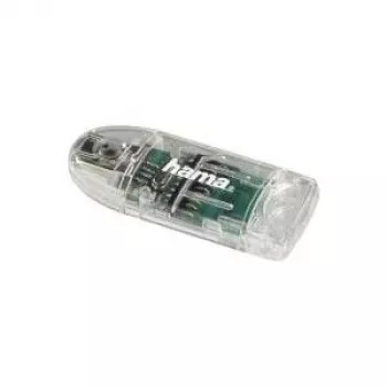 Hama 8in1 SD/MicroSD-kaardilugeja, microSDHC, miniSDHC, 480 Mbit/s, Windows ME/2000/XP/Vista Mac OS 10.x +, 27 x 72 x 10 mm