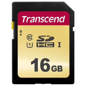 Transcend 16 GB SDHC UHS-I 500S välkmälu