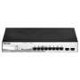 D-Link DGS-1210-08P/E Hallatav L2 Gigabit Ethernet (10/100/1000) Power over Ethernet (PoE) Must