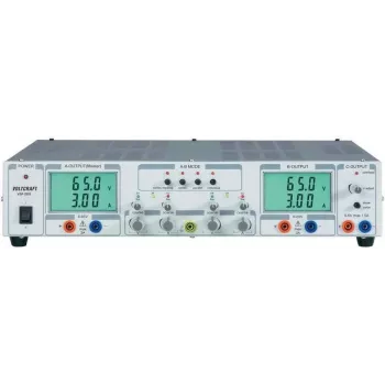 Voltcraft labori toiteplokk, reguleeritav VSP 2653 0,1–65 V/DC 0–3 A 399 W 3 x (VSP 2653)