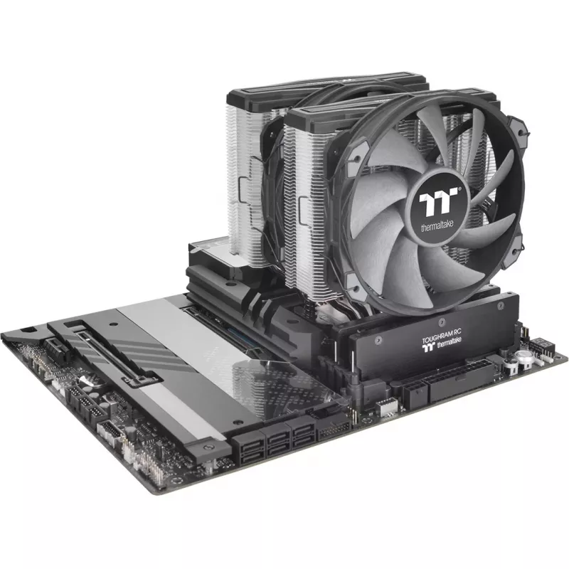 Thermaltake TOUGHAIR 710 – Protsessori õhkjahuti – (ühildub: LGA1156, LGA1155, LGA2011, LGA1150, LGA2011-3, LGA1151, AM4, LGA2066, LGA1200, LGA1700, AM5)