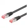 Goobay 731812 võrgukaabel Must 10 m Cat6a S/FTP (S-STP)